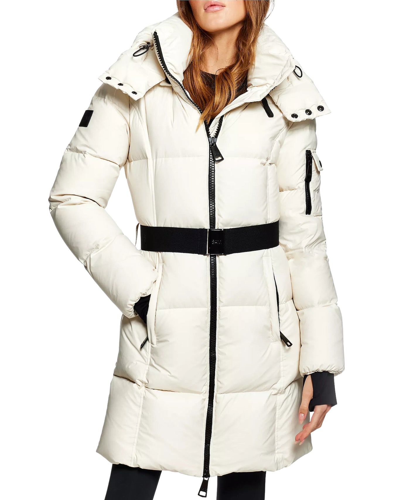 Puffer Down Jacket w/ Hood view 1