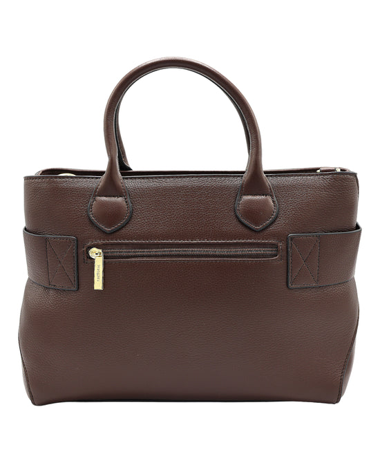 Leather Buckle Handbag view 2