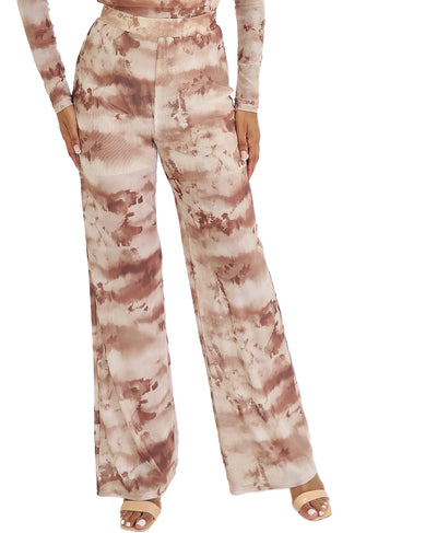 Tie Dye Mesh Pants image 1