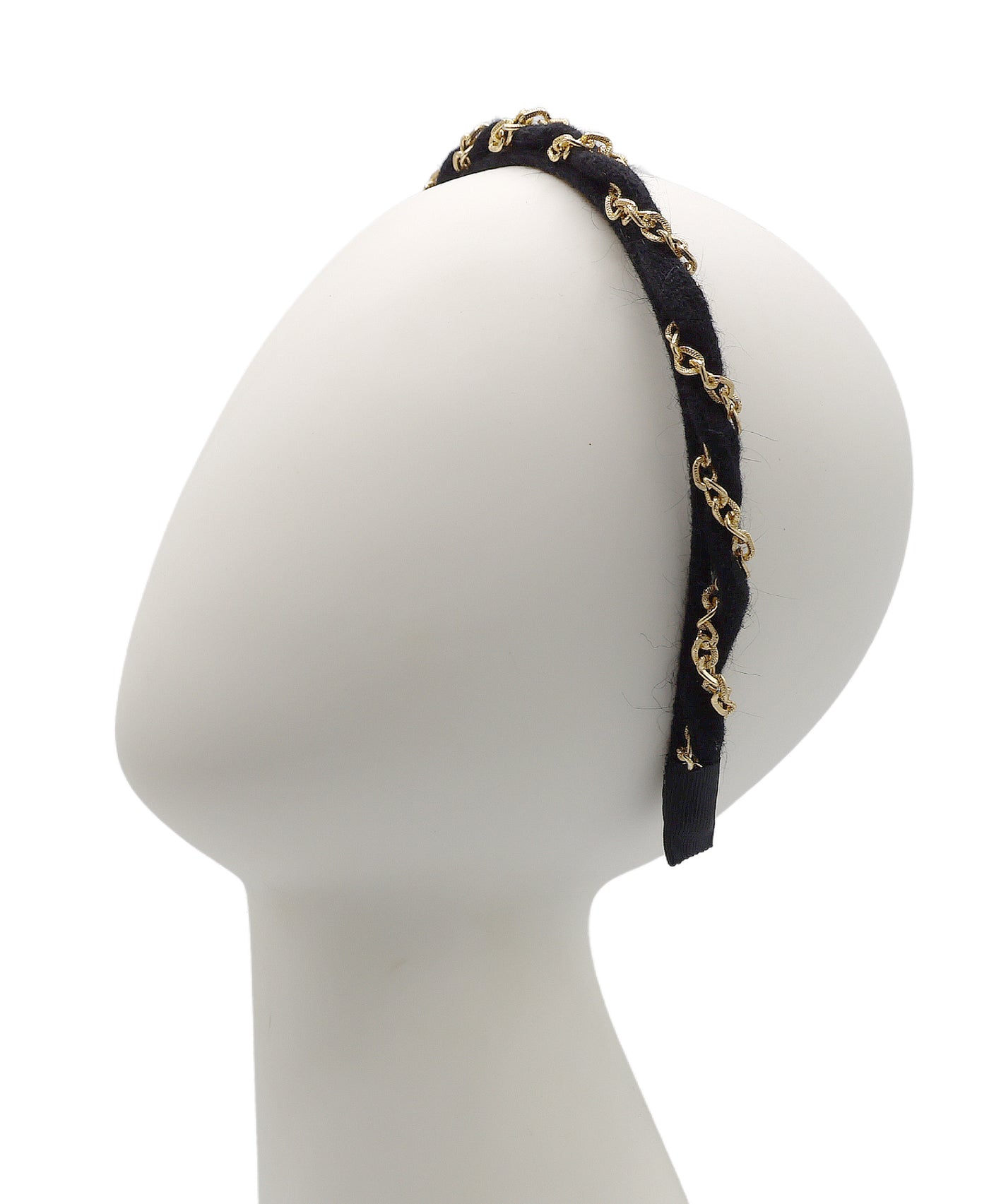 Fabric Headband w/ Chains view 1