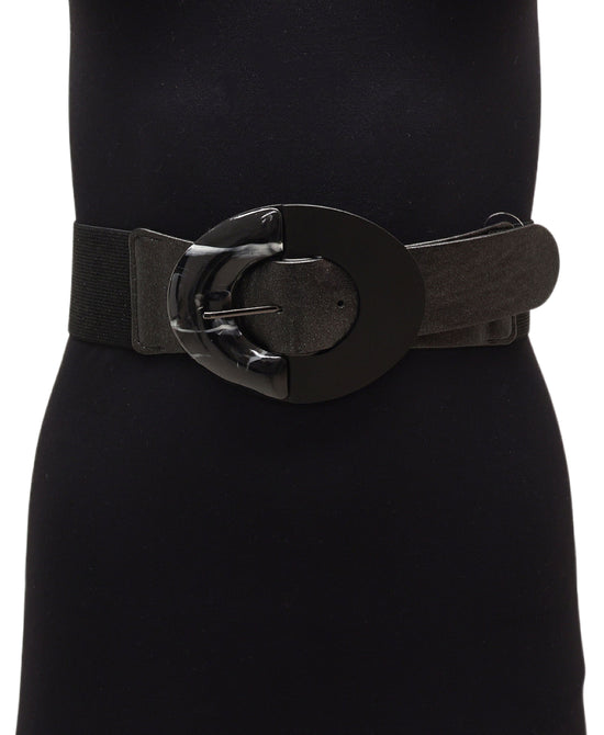 Shimmer Tortoise Buckle Belt view 