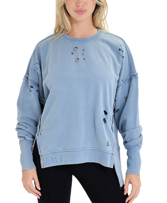 Sweatshirt w/ Holes view 1