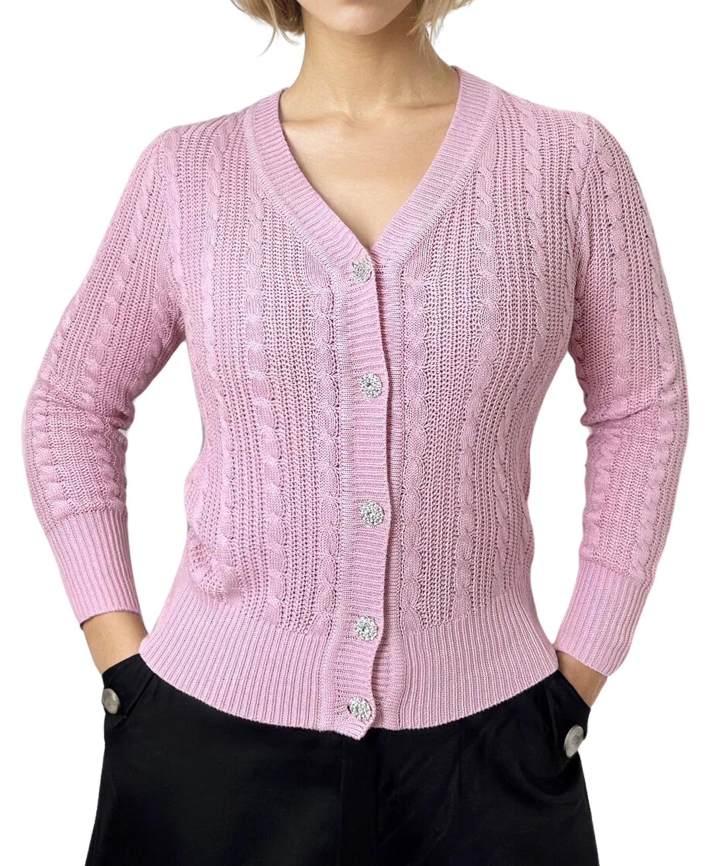 Cable Knit Cardigan view 1