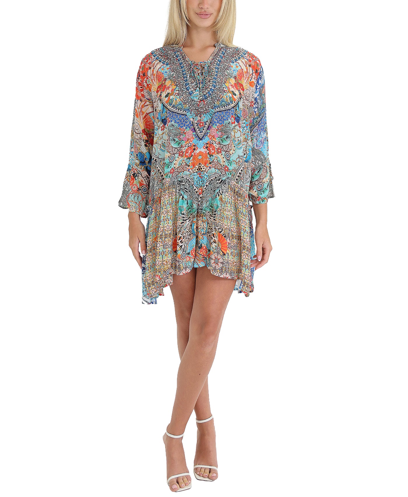 Printed Dress/ Cover-Up view 1