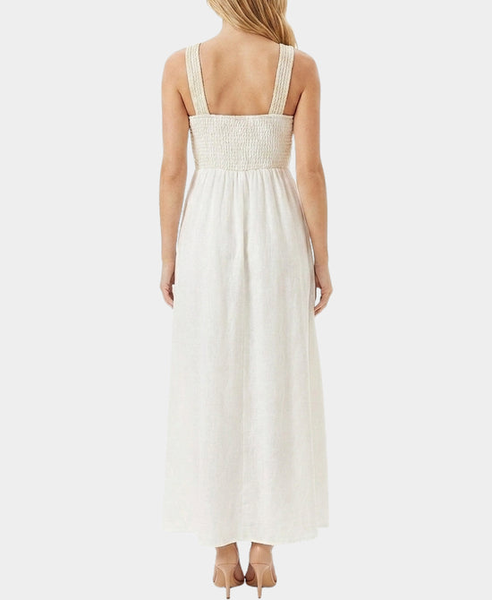 
Braided Detail Maxi Dress in IVORY view 2