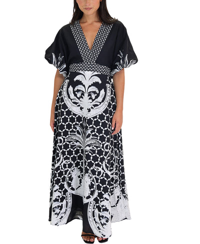 Printed Maxi Dress image 1