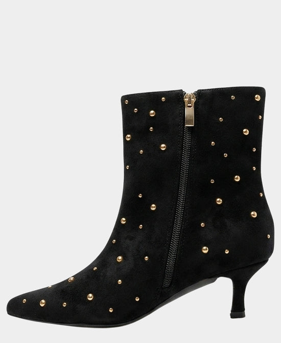 
Studded Bootie in BLACK/GOLD view 2