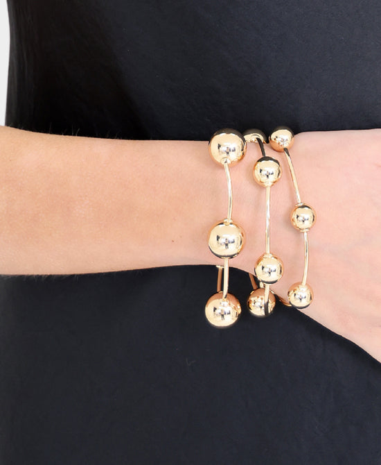 Elastic Bracelet Set w/ Beads view 