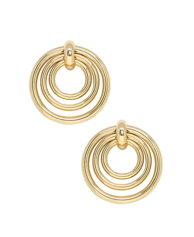 Multi-Ring Drop Earrings image 2