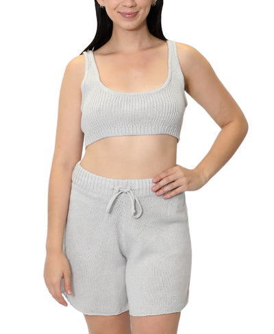 Ribbed Knit Bralette Top image 1