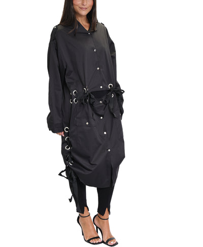 Jacket w/ Cut-Out Grommet Detail image 2