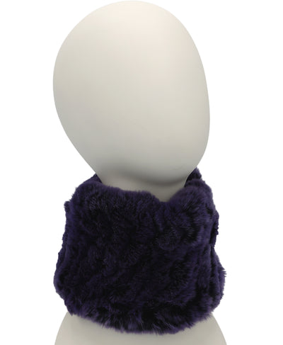 Knitted Fur Headband / Neck Warmer image 2