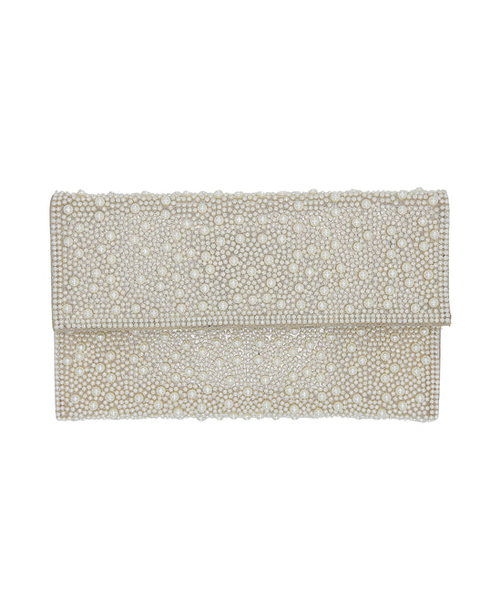 Faux Pearl Clutch view 1