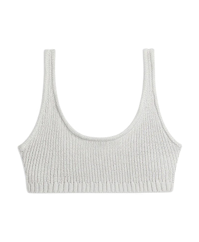 Ribbed Knit Bralette Top image 3