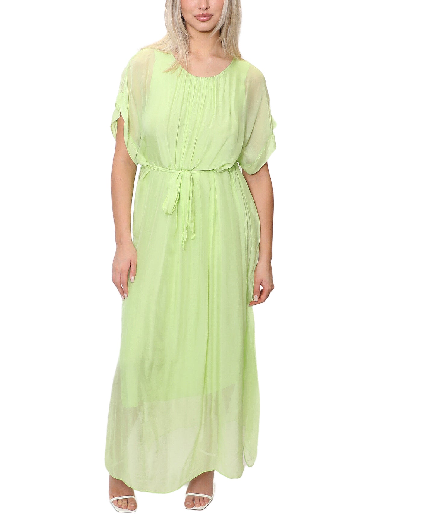 Silk Maxi Dress image 1