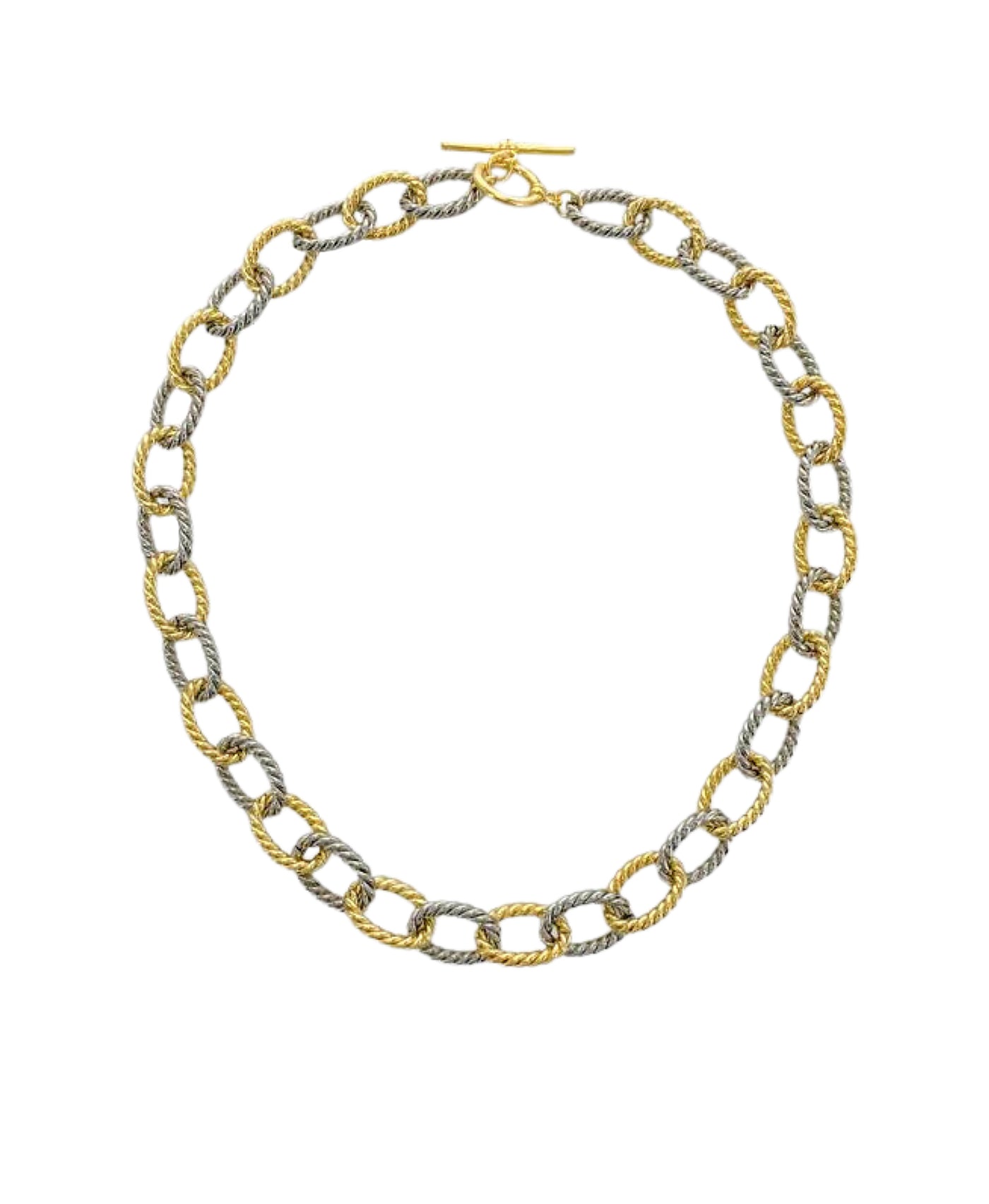 Curb Chain Link Necklace image 1
