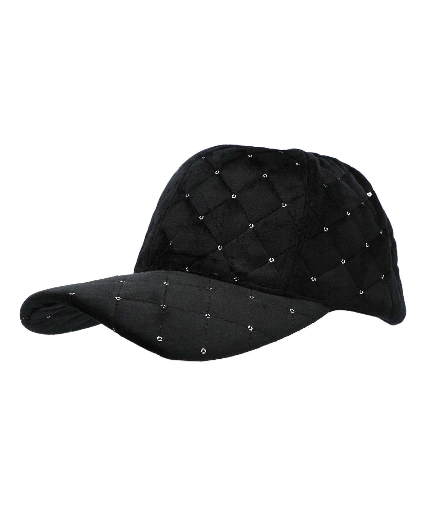 Velvet & Sequin Baseball Hat image 1