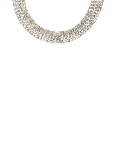 Rhinestone Collar Necklace image 1