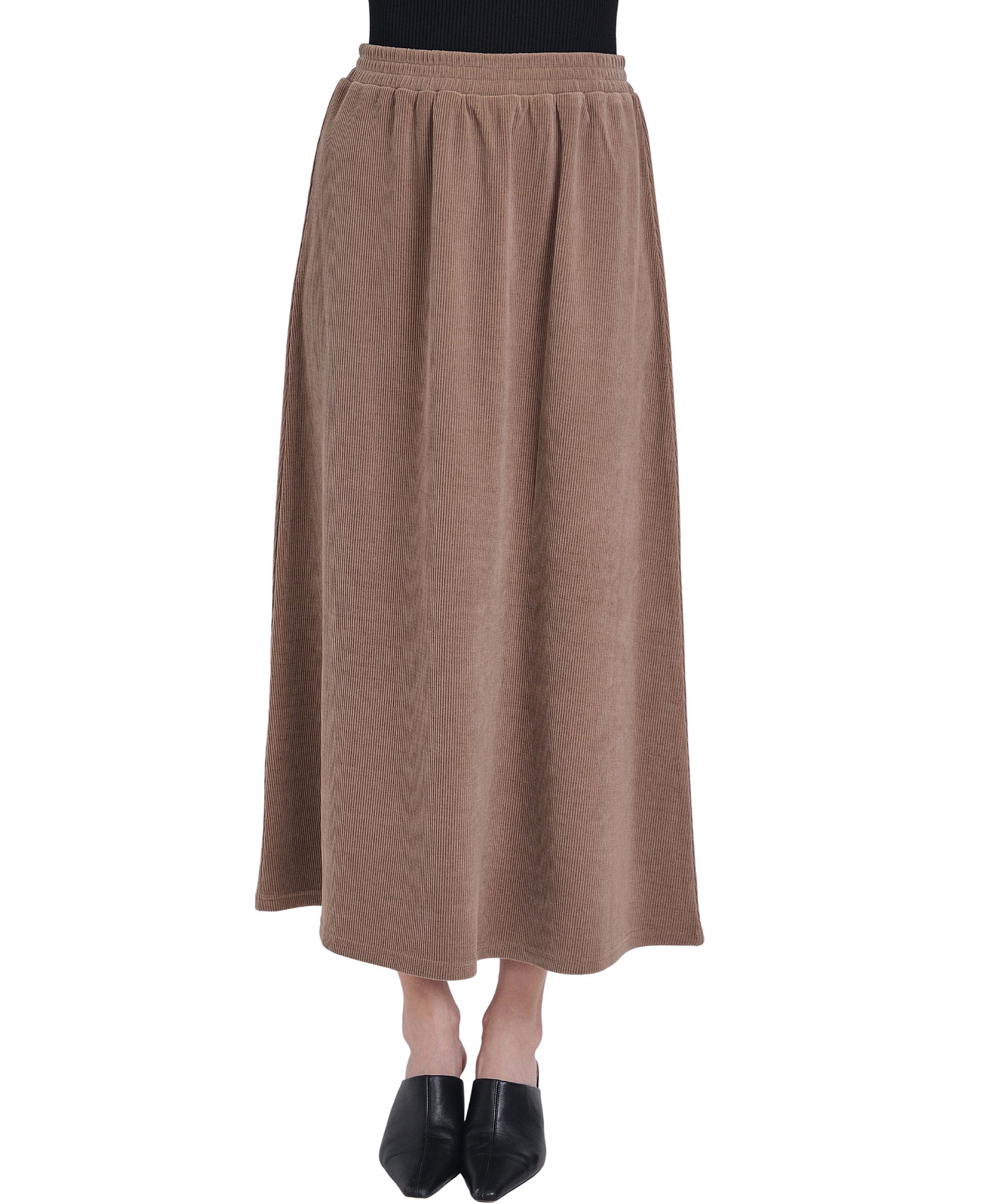 Textured Midi Skirt image 1