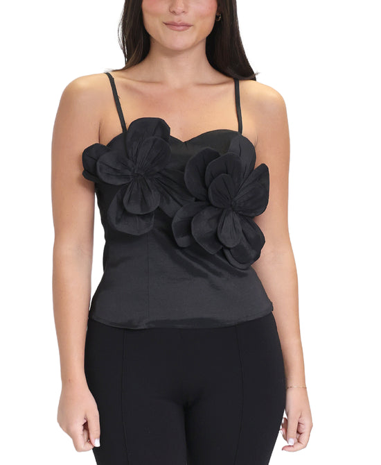 Bustier Top w/ Popout Flowers view 1