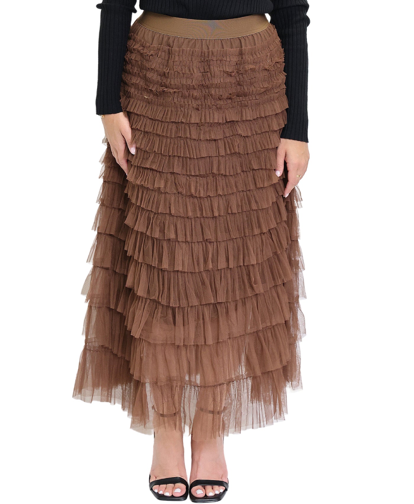 Tulle Tiered Skirt image 1