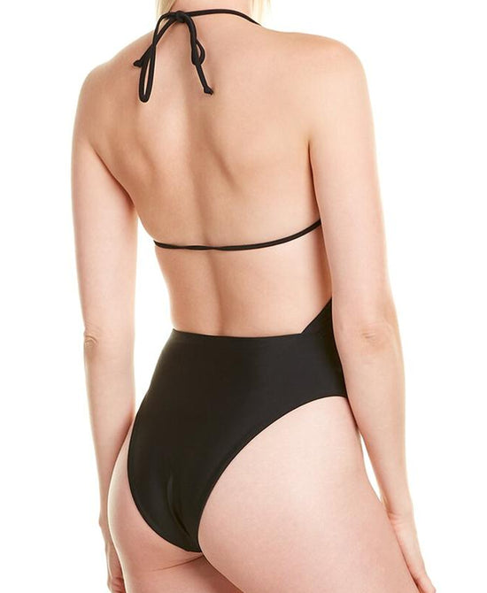 Criss Cross One Piece Swimsuit view 2