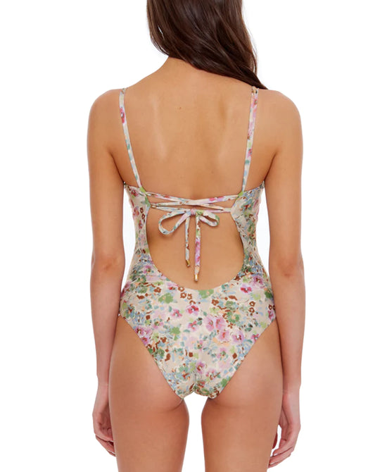 Floral One Piece Swimsuit view 2