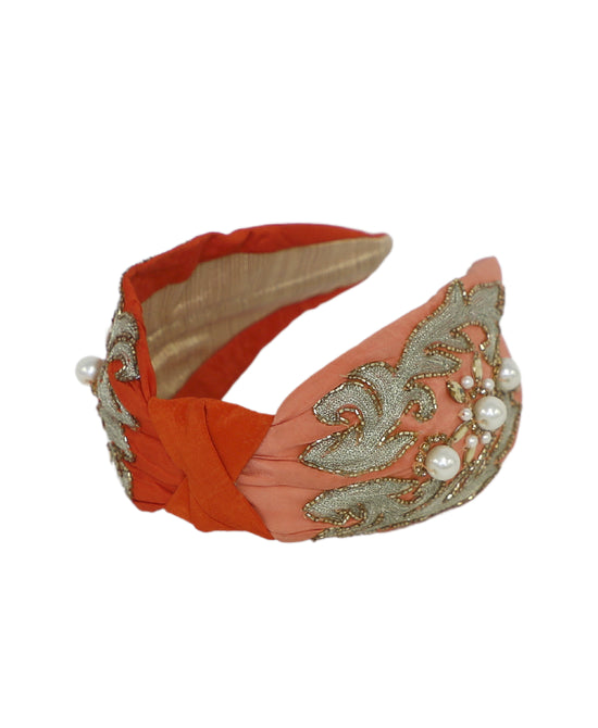 Embellished Knotted Headband view 2