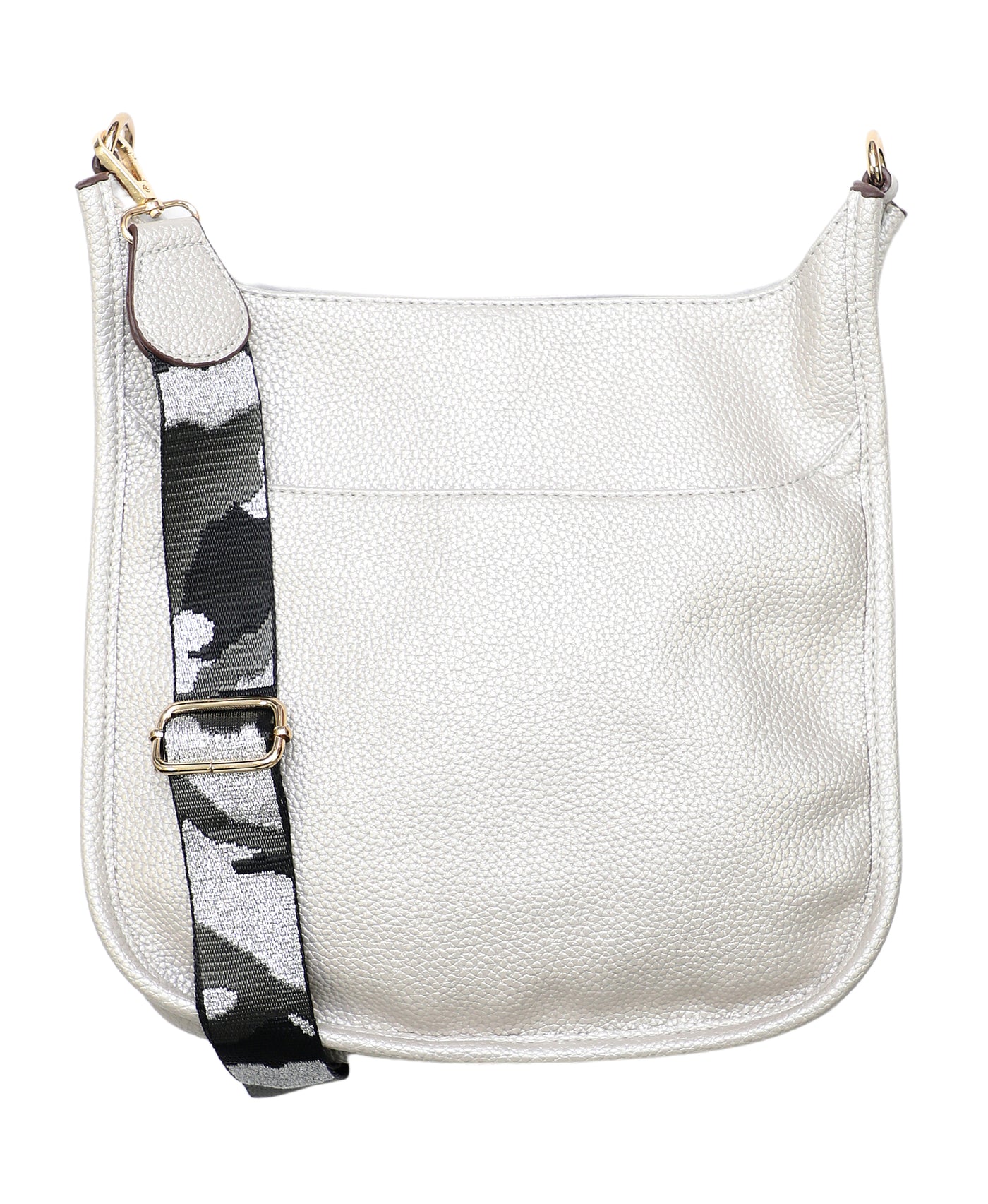 Embroidered Monogram Crossbody Messenger Bag- Large – Fox's Designer  Off-price