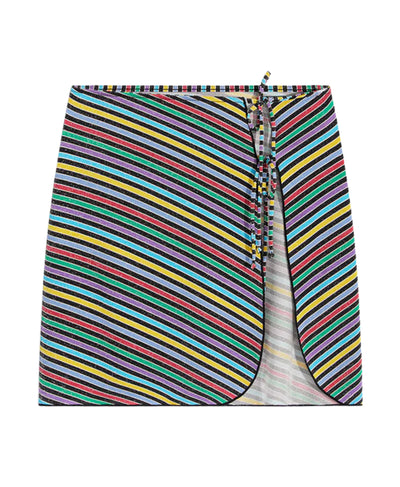 Shimmer Stripe Sarong Cover-Up image 1