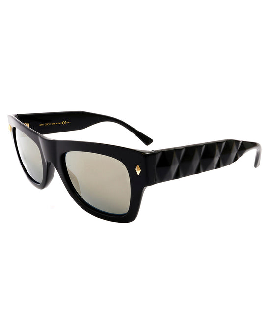 Thick Rectangle Sunglasses view 2