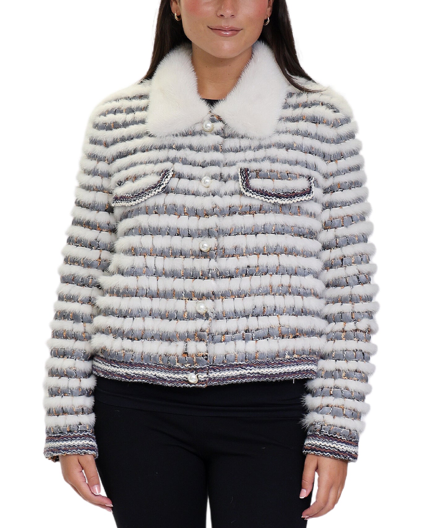 Fur & Tweed Jacket image 1