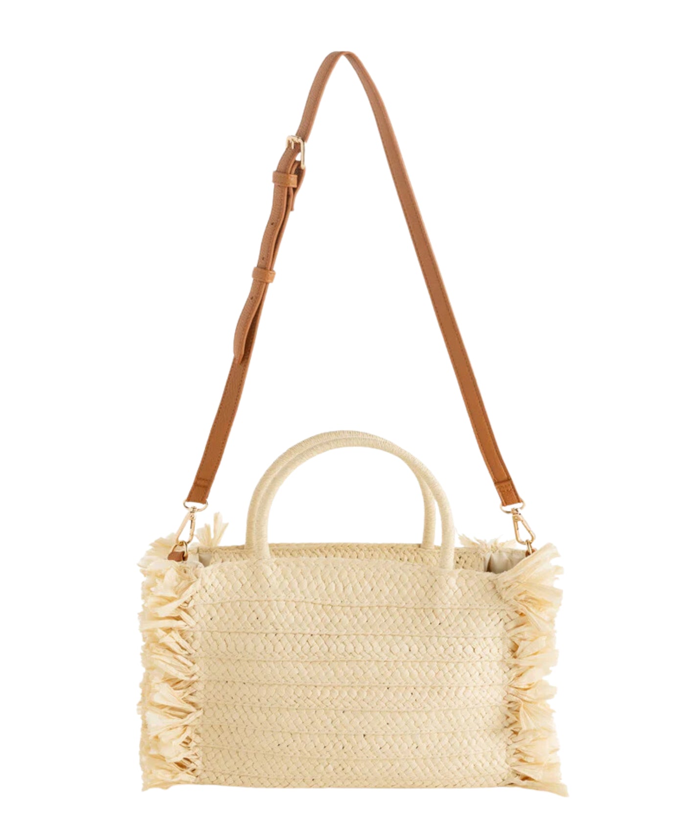 Woven Small Straw Bag view 1